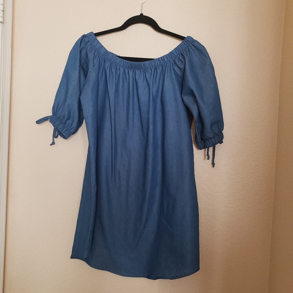 Casual Denim Jean Dress